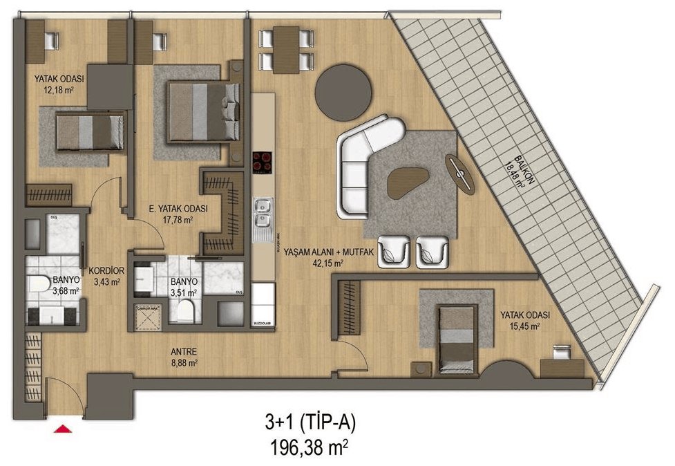 TUR184 Maslak , Istanbul / Turkey